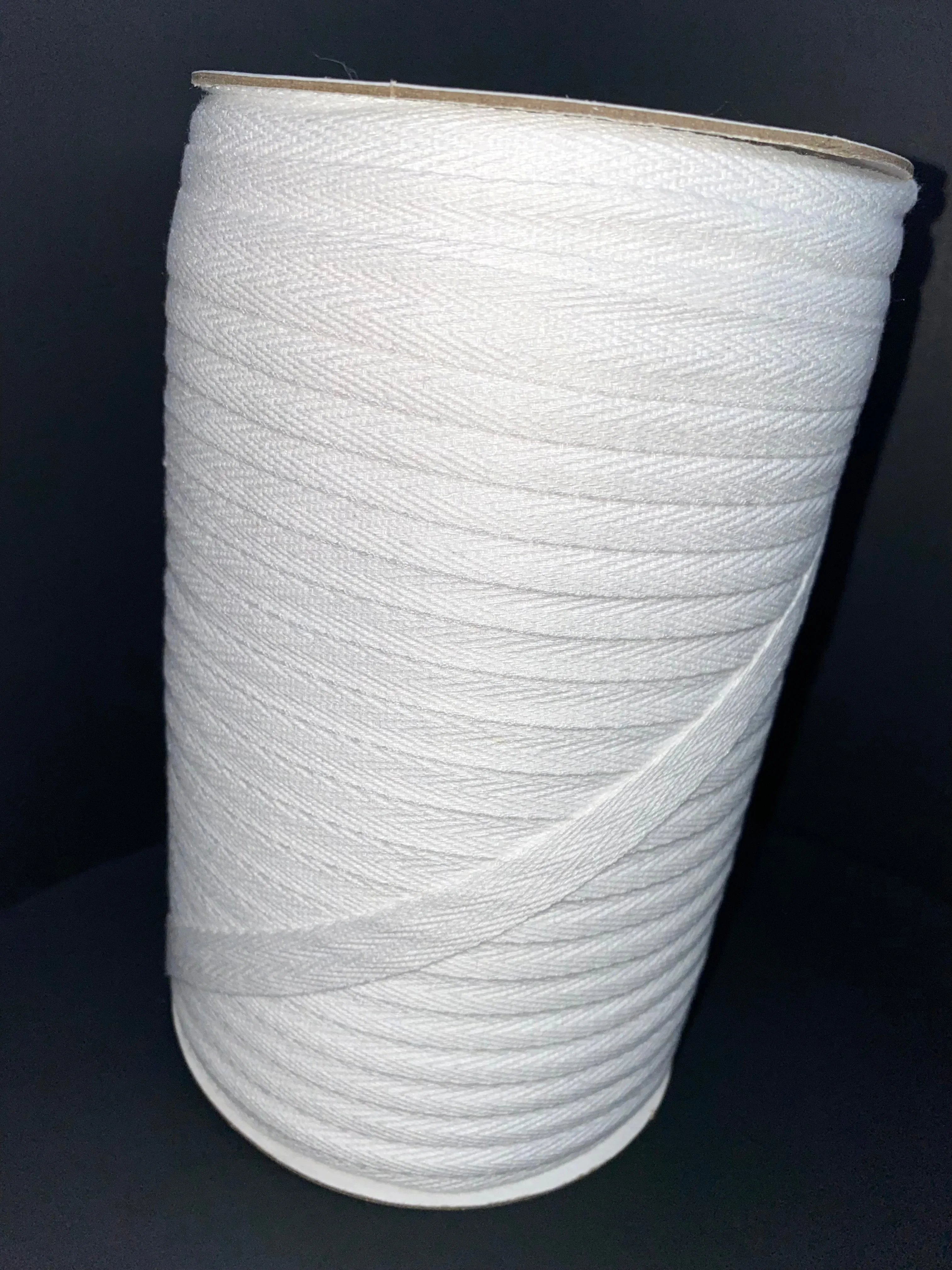 1/2" White Twill Tape