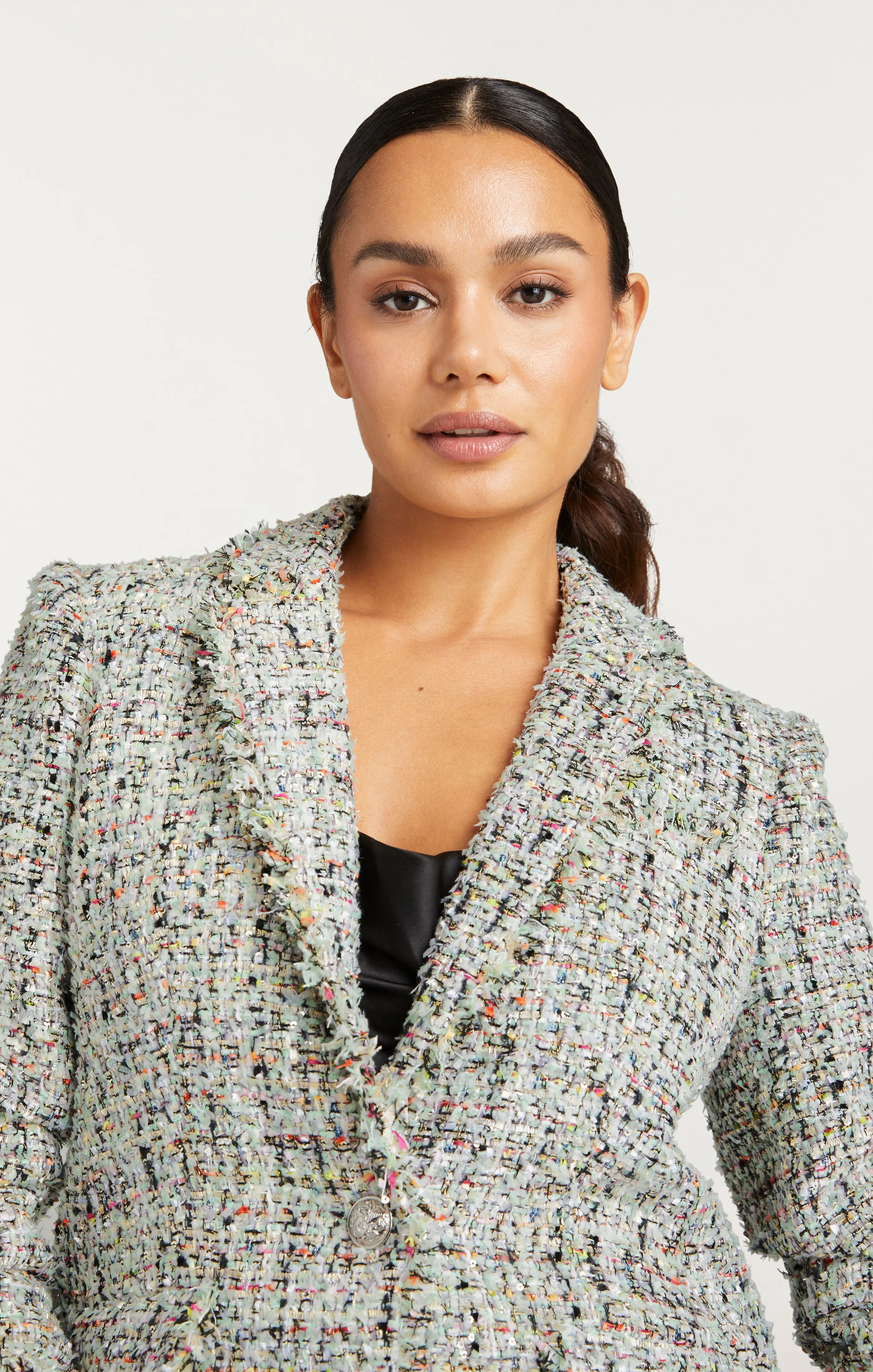 Anya Boucle Khloe Blazer