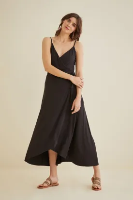 Astrida Maxi Wrap Dress