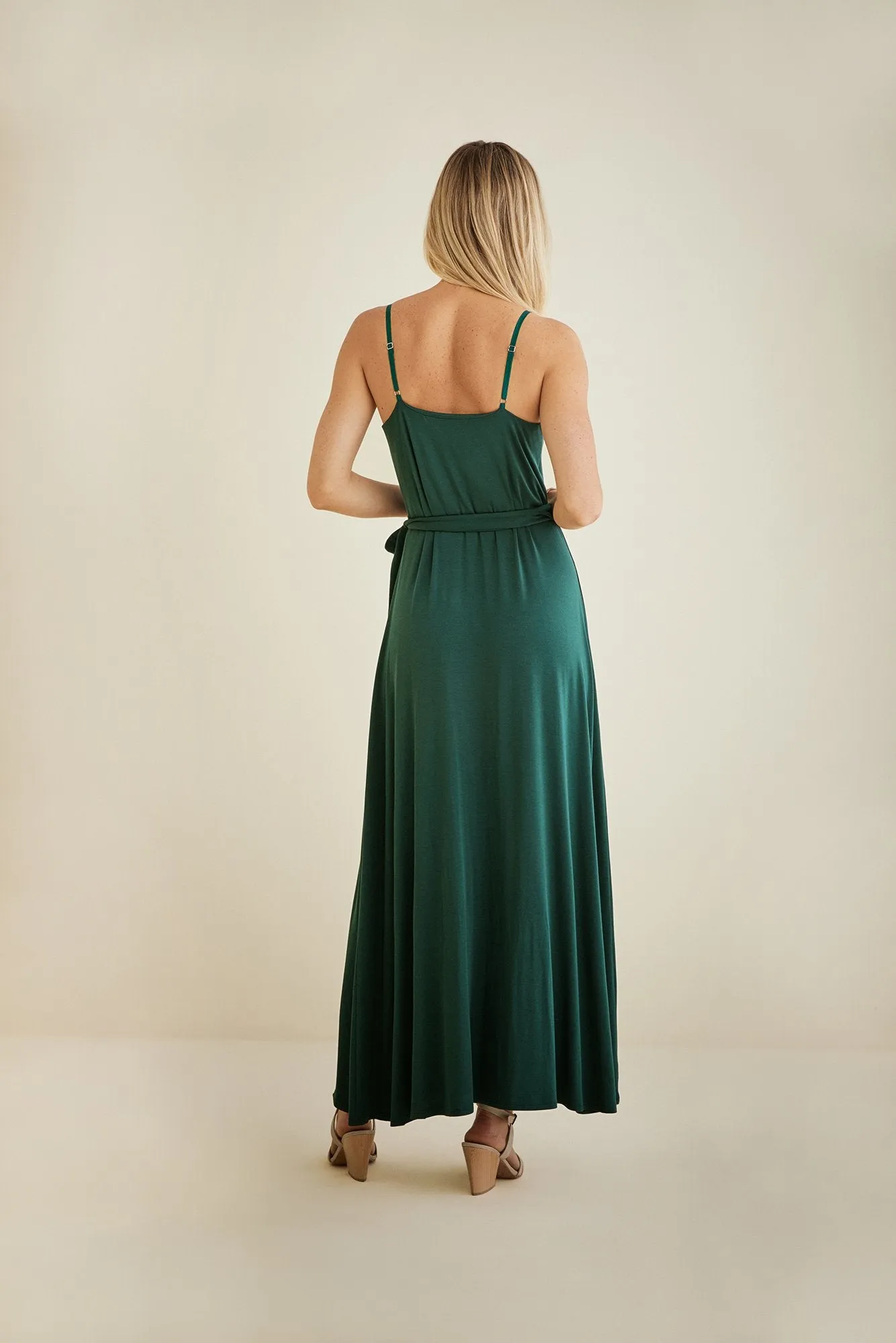 Astrida Maxi Wrap Dress