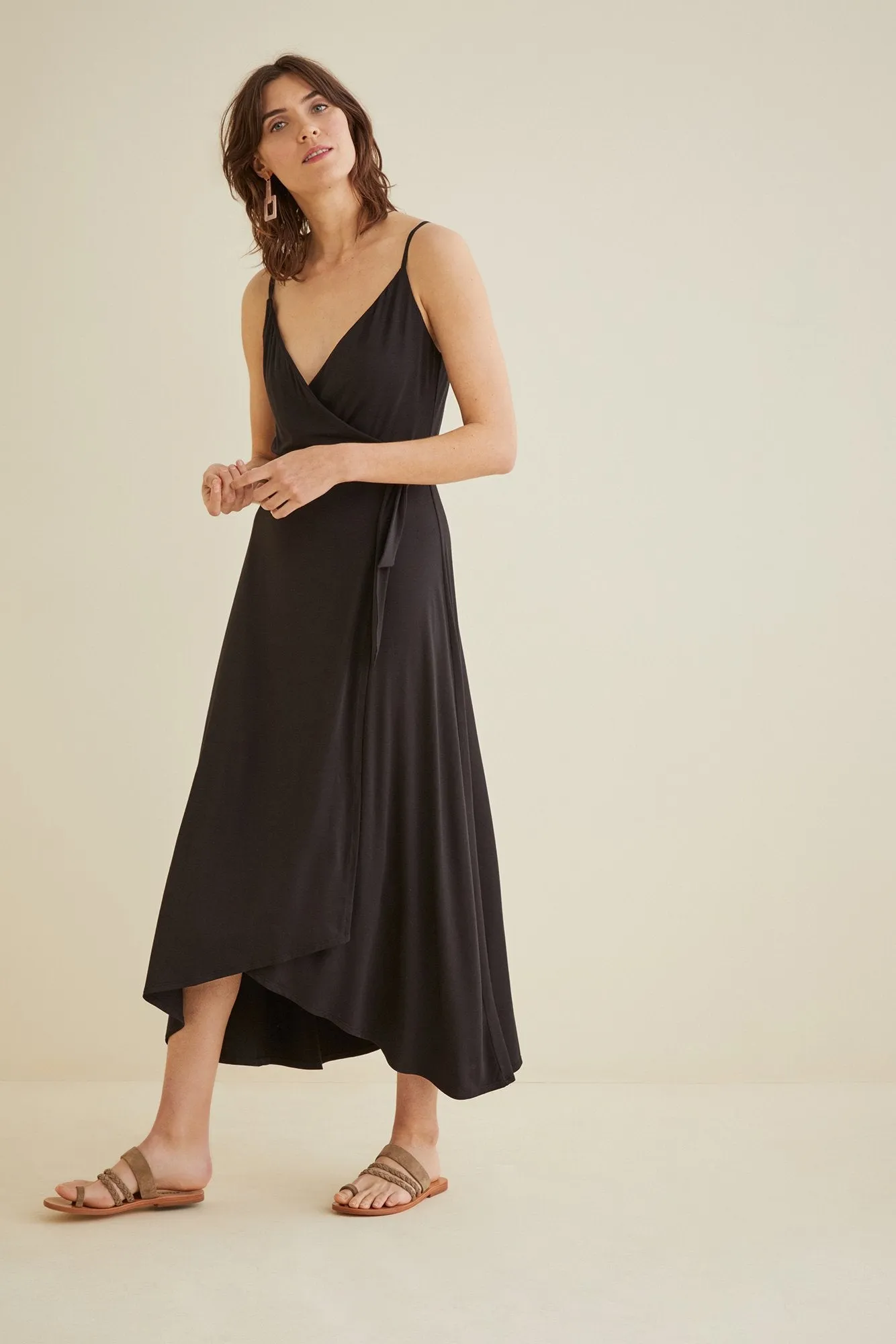 Astrida Maxi Wrap Dress