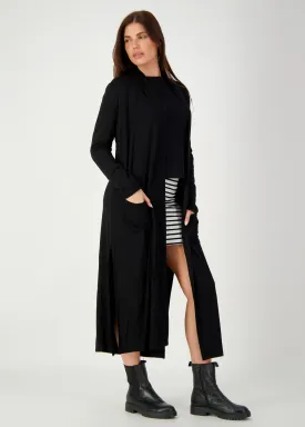 Bamboo Longline Pocket Cardigan