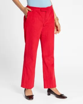 Chloe Corduroy Pant Red