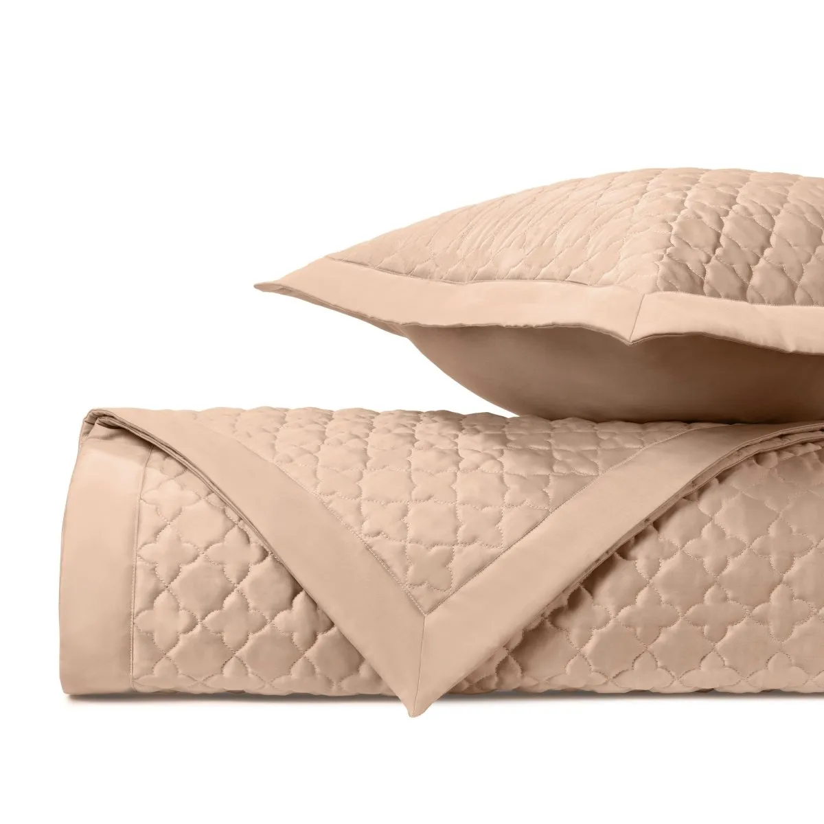 Clover Quilted Blush by Home Treasures