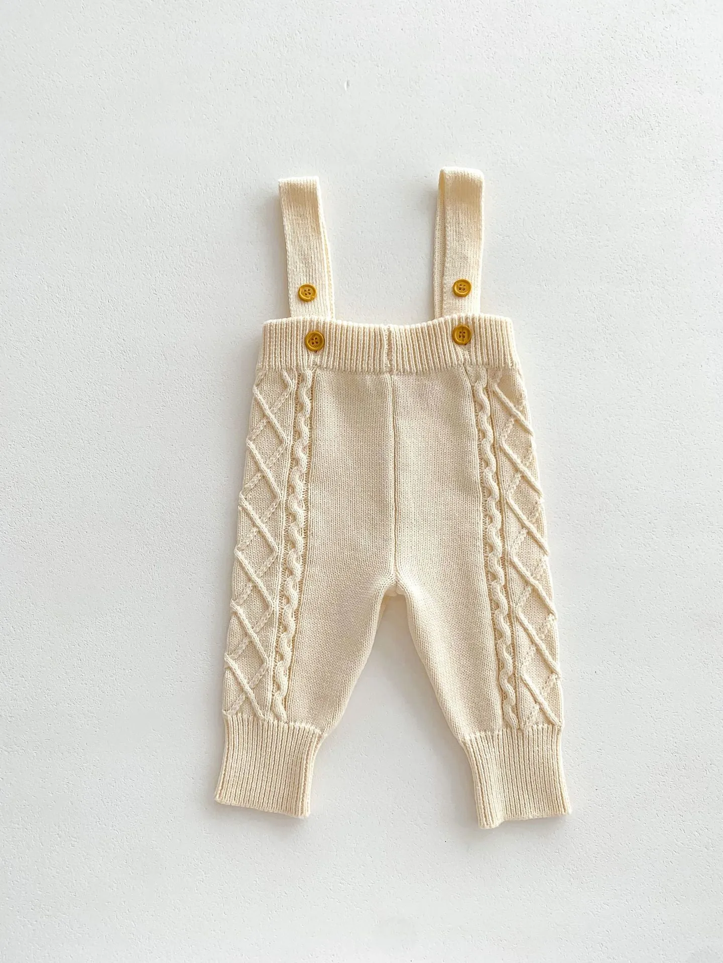 Cotton Knit Baby Overall