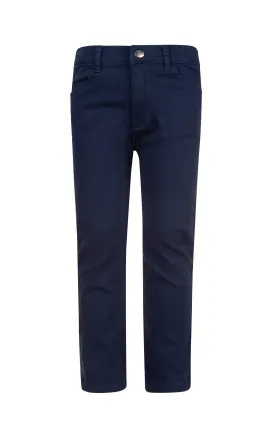 Galaxy Blue Twill Pants