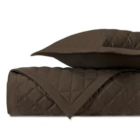 Mesa Quilted Chocolate by Home Treasures