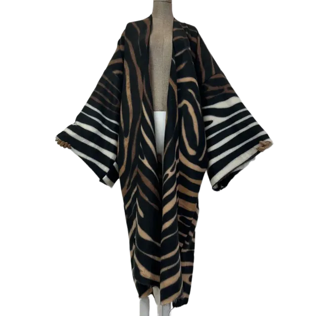 Pre Order: Wavy Stripe Maxi Cardigan - WINI