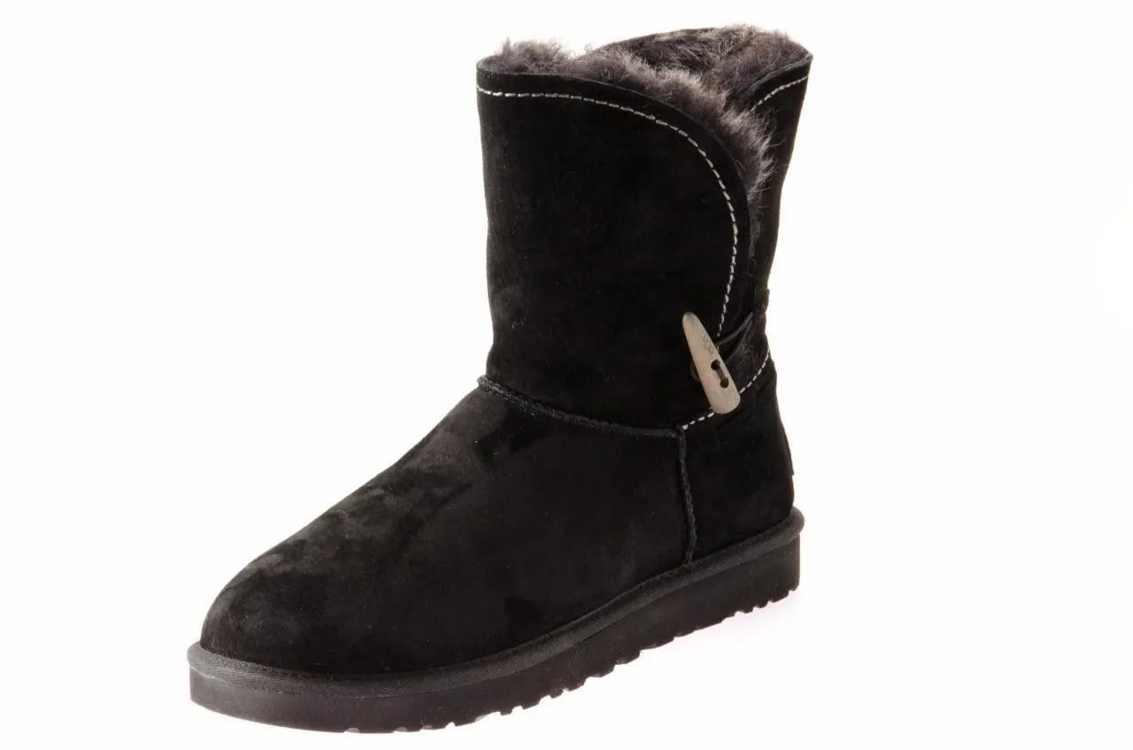 UGG MEADOW TOSCANA BLACK BOOTS